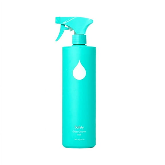 Safely Glass & Stainless Steel Cleaner, Rise Scent, Ammonia-Free, 28 fl oz
