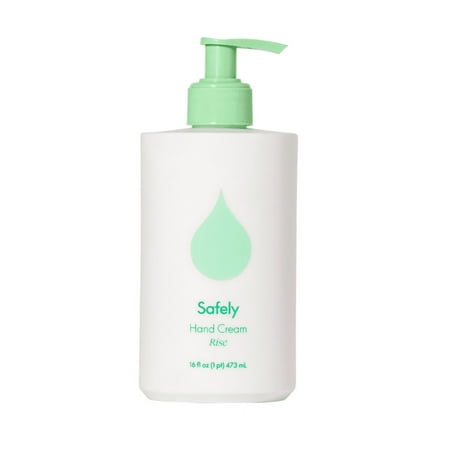 Safely Hand Cream, Naturally Moisturizing Hand Cream, Rise Scent, 16 fl oz