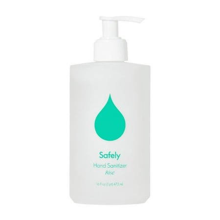 Safely Hand Sanitizer, Naturally Hydrating Hand Sanitizer Gel, Rise Scent, 16 fl oz