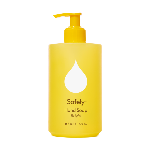 Safely Hand Soap, Naturally Hydrating Hand Soap, Bright Scent, 16 fl oz