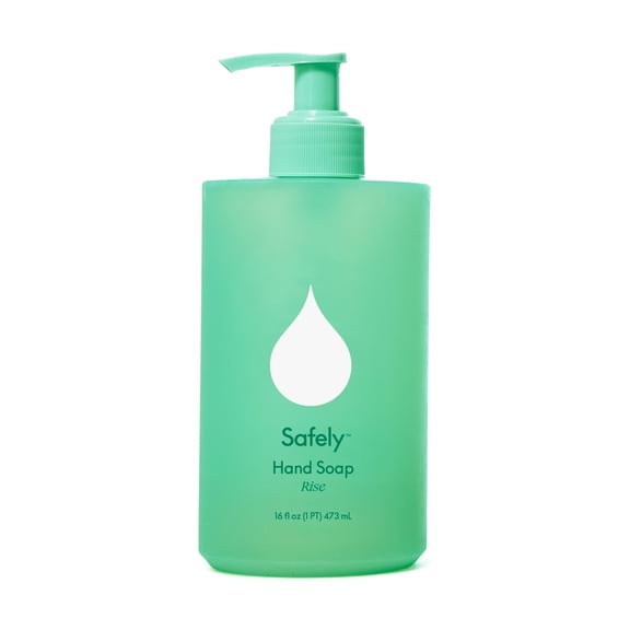Safely Hand Soap, Naturally Moisturizing & Hydrating, Rise Scent, 16 fl oz