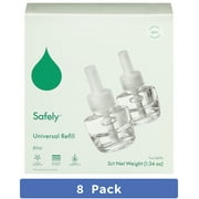 Safely Rise Air Freshener Plugin Refill 1.34 fl Ounce Pack of 8