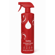 Safely Universal Cleaner–Frasier Fir Scent-Plant-Based Multi-Purpose Spray|Bleach-Free,Safe for Family & Pet|Tough on Messes,Gentle on Surfaces|All Purpose Cleaner, 28oz