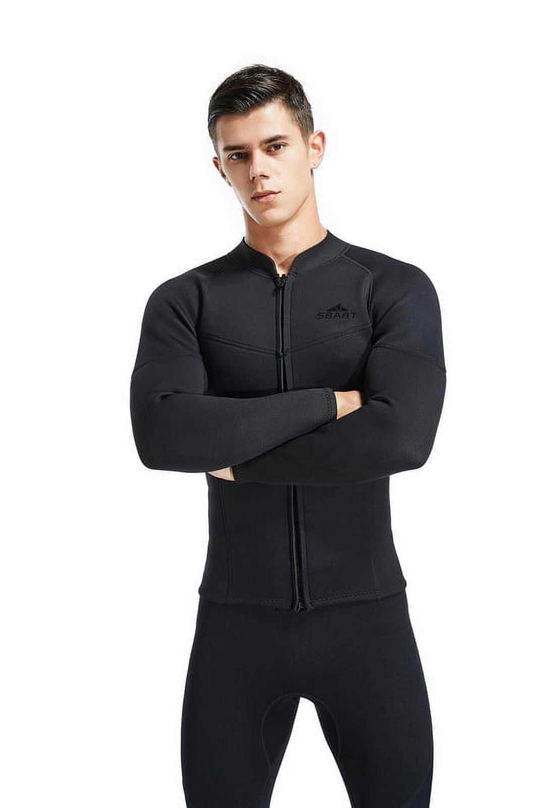 Safemax Wetsuits Pants Long 3mm Neoprene Top Jacket Keep Warm for Water