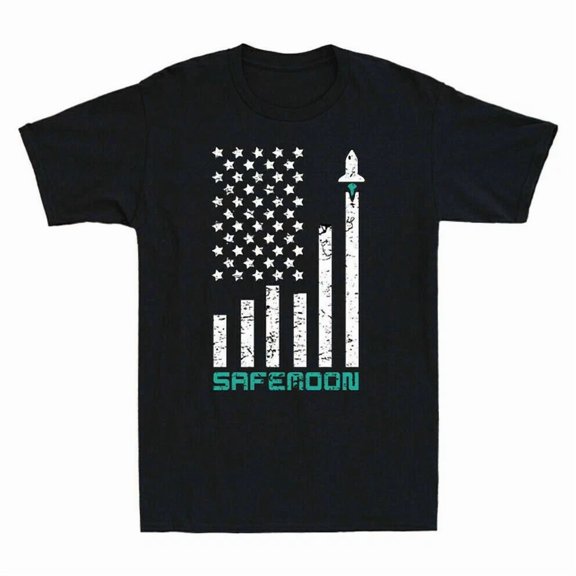 Safemoon Crypto Coin Cryptocurrency To The Moon Trend Gift Timeless Theme For Everyday Style T-Shirt, Size S-5XL