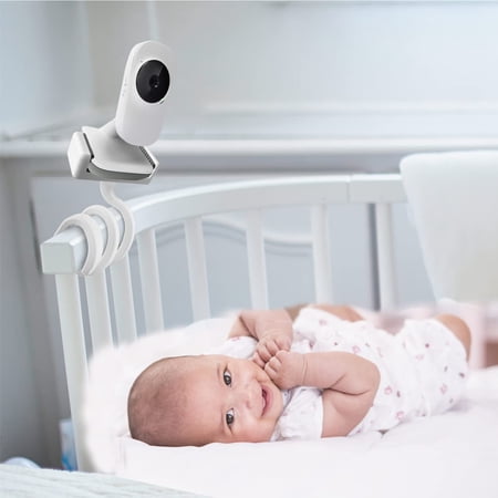 Safer Baby Monitor Mount for Vtech Baby Monitor, Flexible Twist Mount Without Tools or Wall Damage for Vtech VM819 Baby Camera
