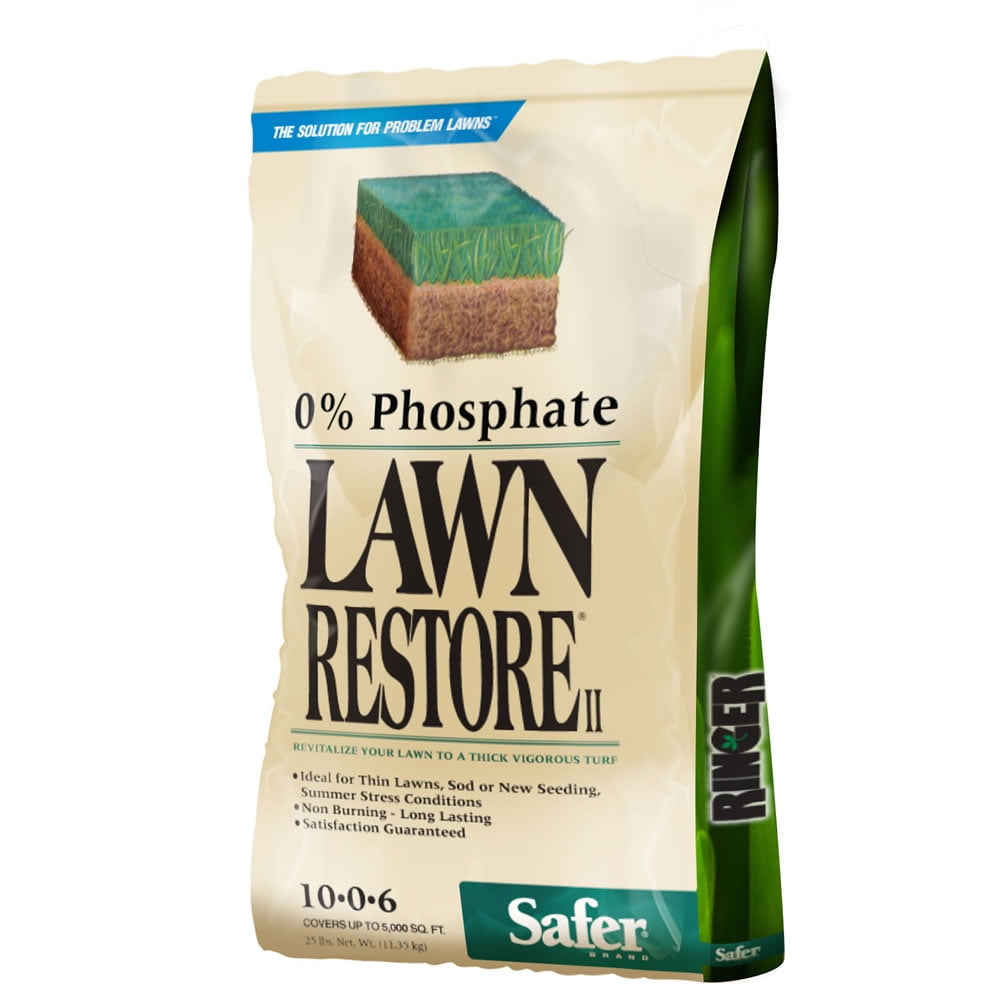 Safer Brand Ringer 25 lb. Lawn Restore II Fertilizer