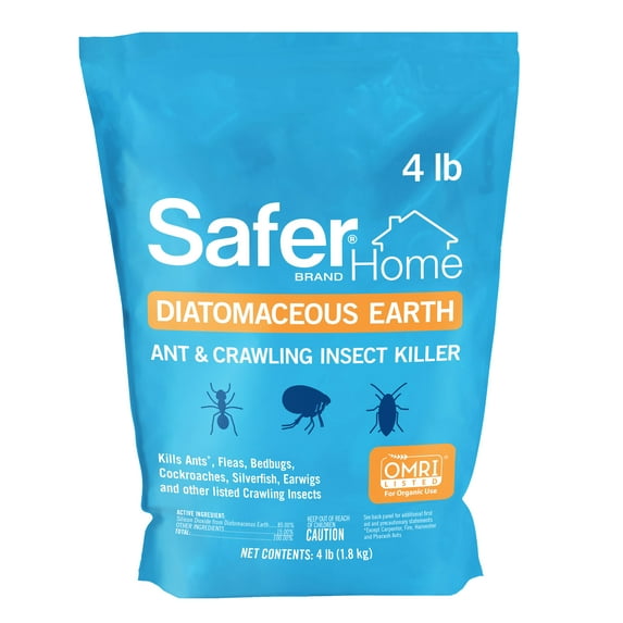 Safer Home Diatomaceous Earth Ant & Crawling Insect Killer – 4 lb.