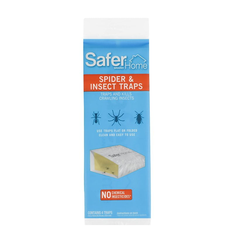Safer SH400 Home Spider and Insect Trap, Solid, Clear - Walmart.com
