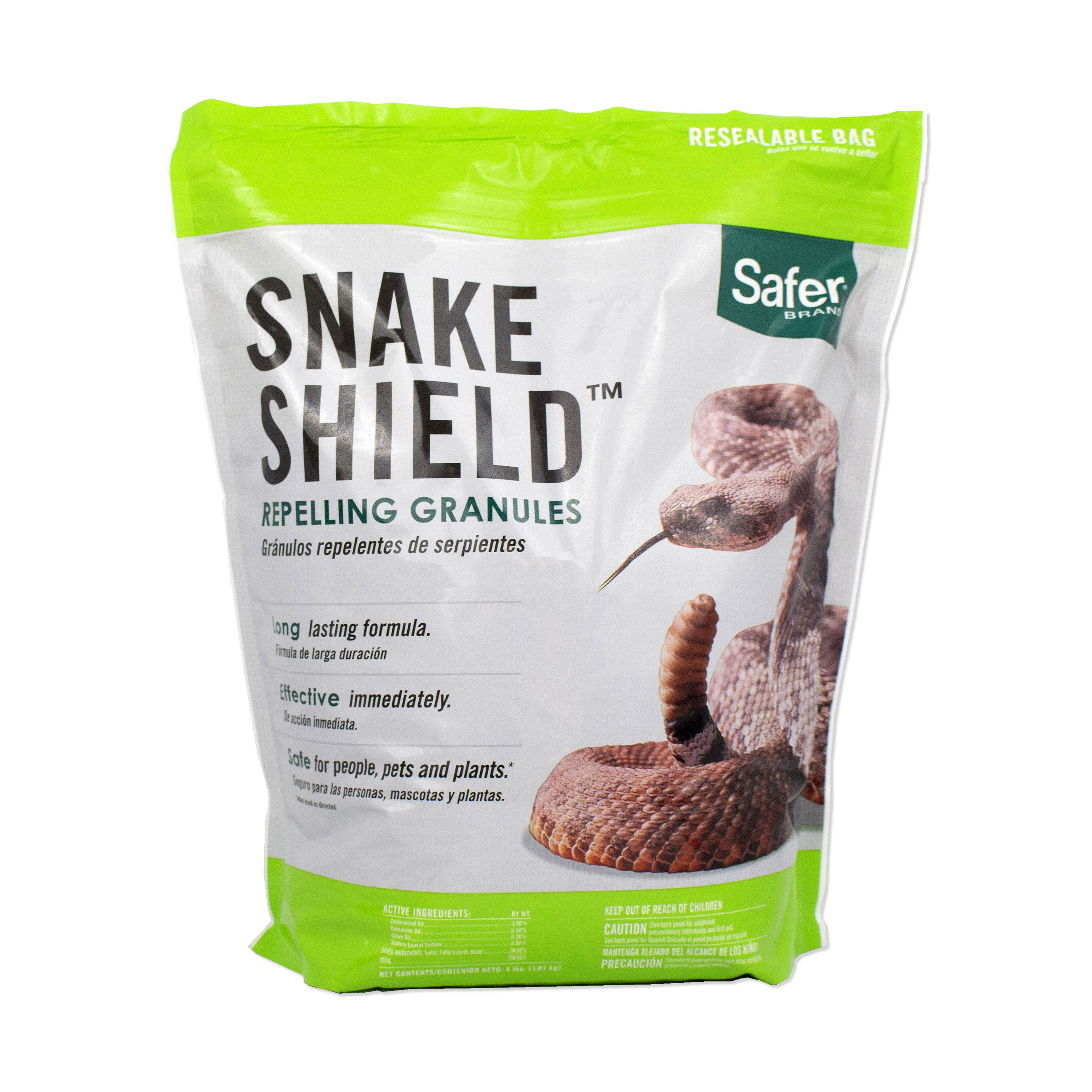 Safer Snake Shield Snake Repellent Granules, 4 Lb - image 1 of 9