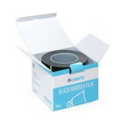 Saferly Black Medical Barrier Film in Dispenser Box — 4” x 6” — Price Per Roll