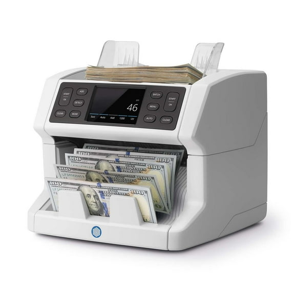 Safescan 2850 - Multilingual banknote counter for sorted banknotes with 3-point counterfeit detection