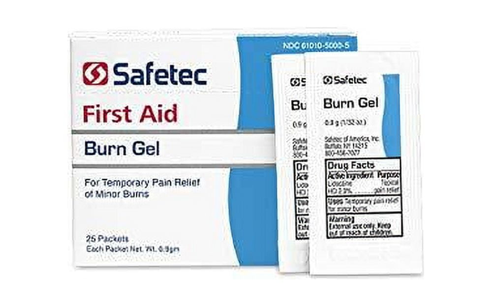 Safetec Burn Gel 0.9g Pouch 25pcs