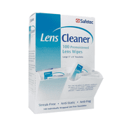 Safetec Lens Cleaner Pre-Moistened Wipes for Glasses and Sunglasses 100ct Box 10 Boxes/Case