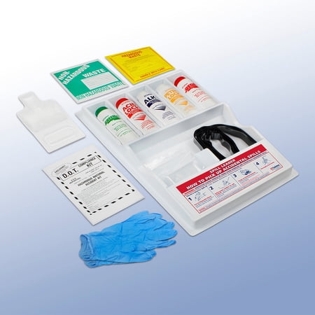 Safetec Spill Leader Kit for Emergency Response or Lab Spills (Plastic case) (1 kit/case)