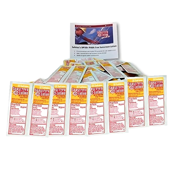 Safetec Sunscreen Lotion SPF30+ and PABA-Free - 500 Packets