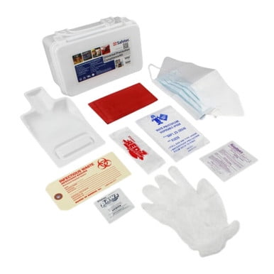 Safetec of America 17106704 Poly Bag Spill Kit - Pack of 24