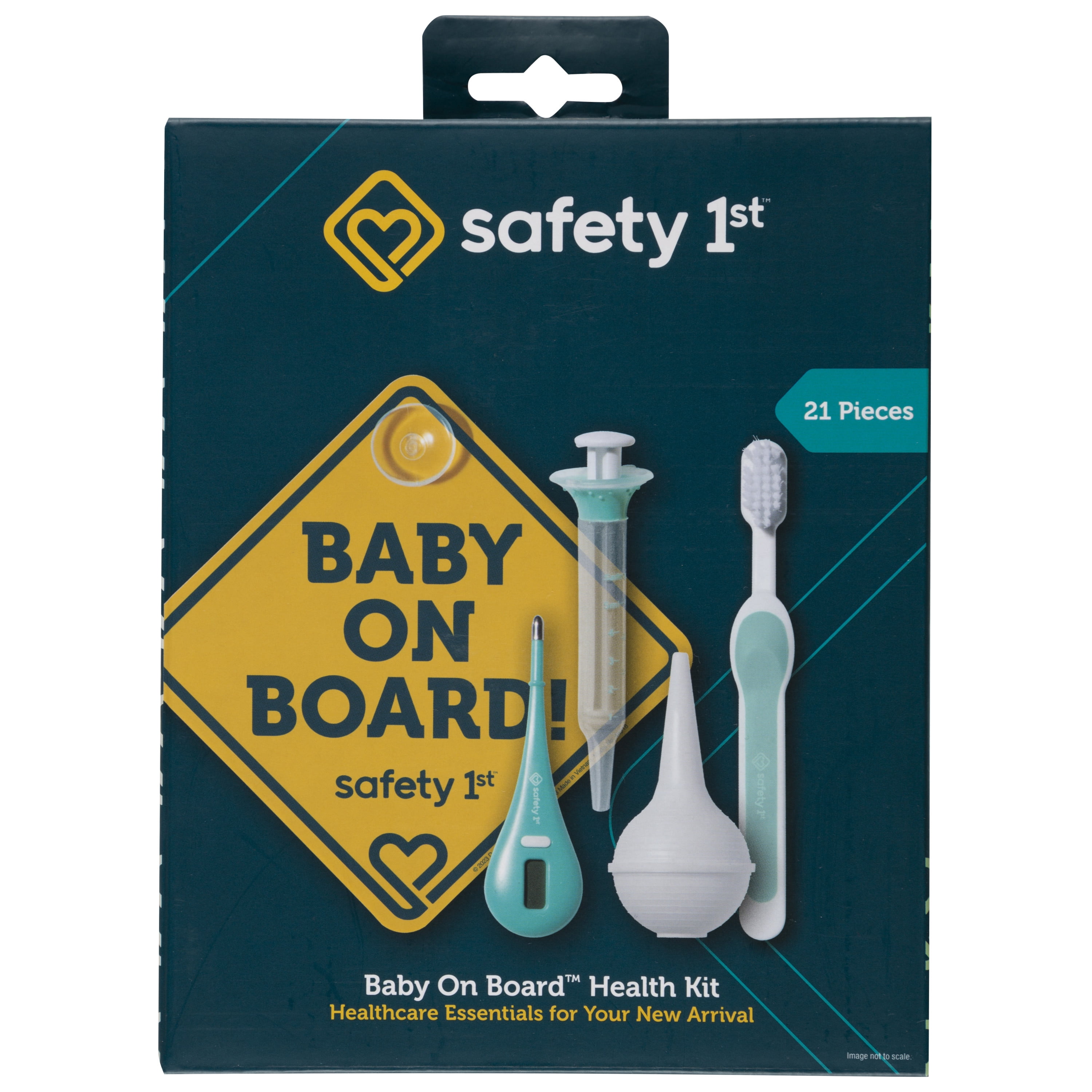 Safety 1ˢᵗ Baby on Board Health Kit, Seafoam 