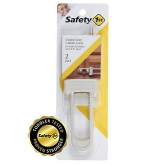 ATB 5 Packs Child Proof U Shape Cabinet Locks Baby Safety Door Fridge Drawer Plastic, White