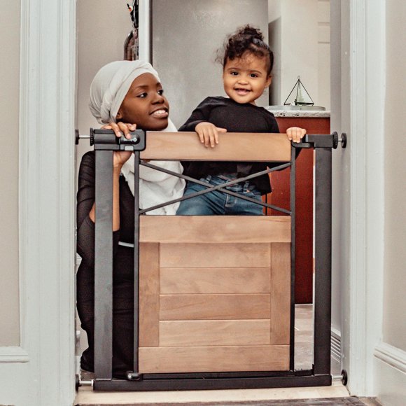 Indoor Safety Gate Doorway Wood
