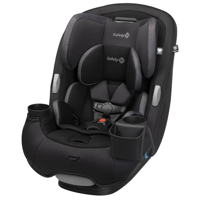 Safety 1ˢᵗ Grow and Go Sprint All-in-One Convertible Car Seat, Black ...