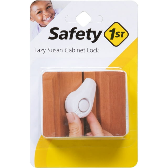 Safety 1ˢᵗ Lazy Susan Lock, White