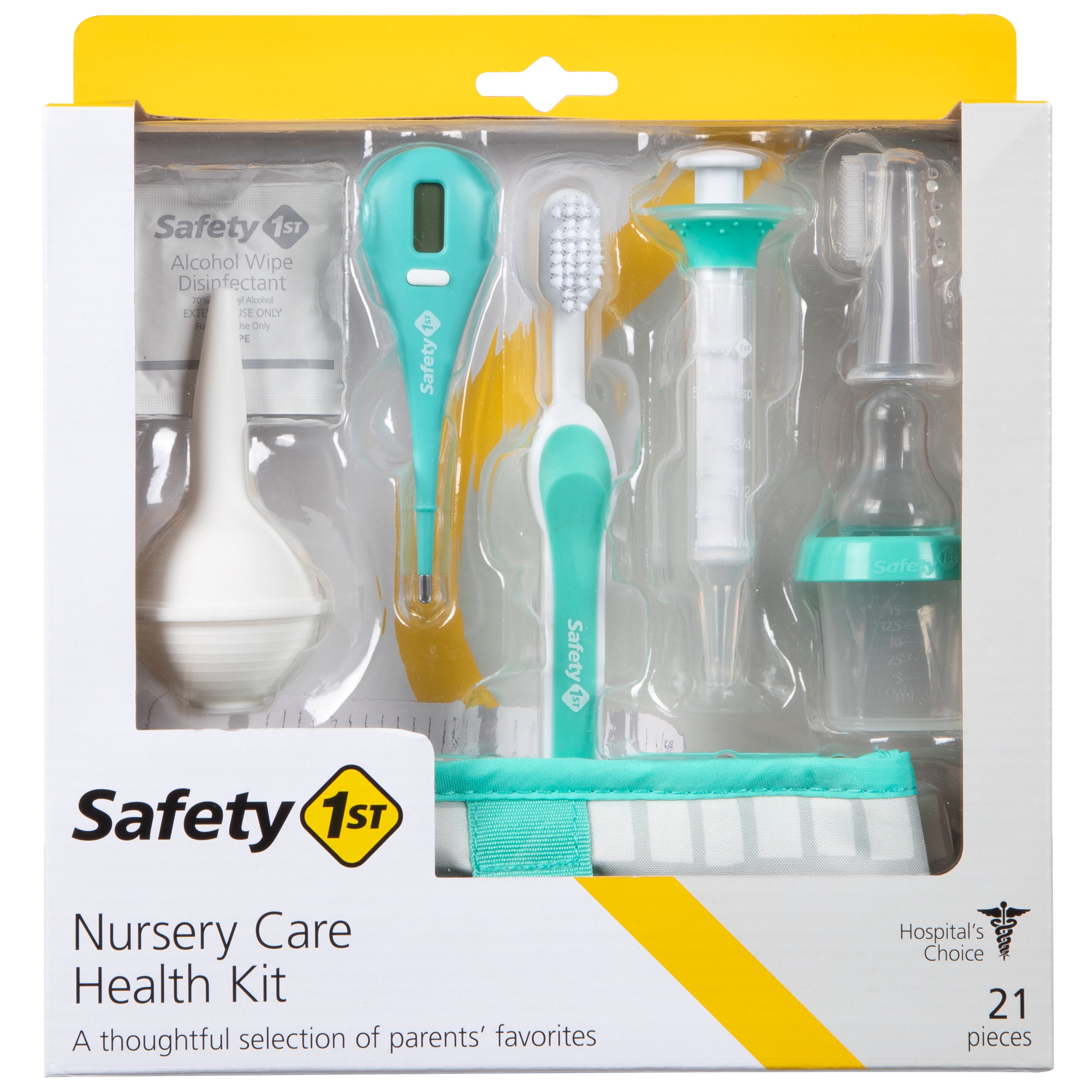 Puro Bebé - 🌟Kit de salud Safety 1st Nursery care Todo lo que necesitas  tener siempre a mano, para el cuidado y la limpieza de los bebés Incluye:  Termómetro 3 en 1