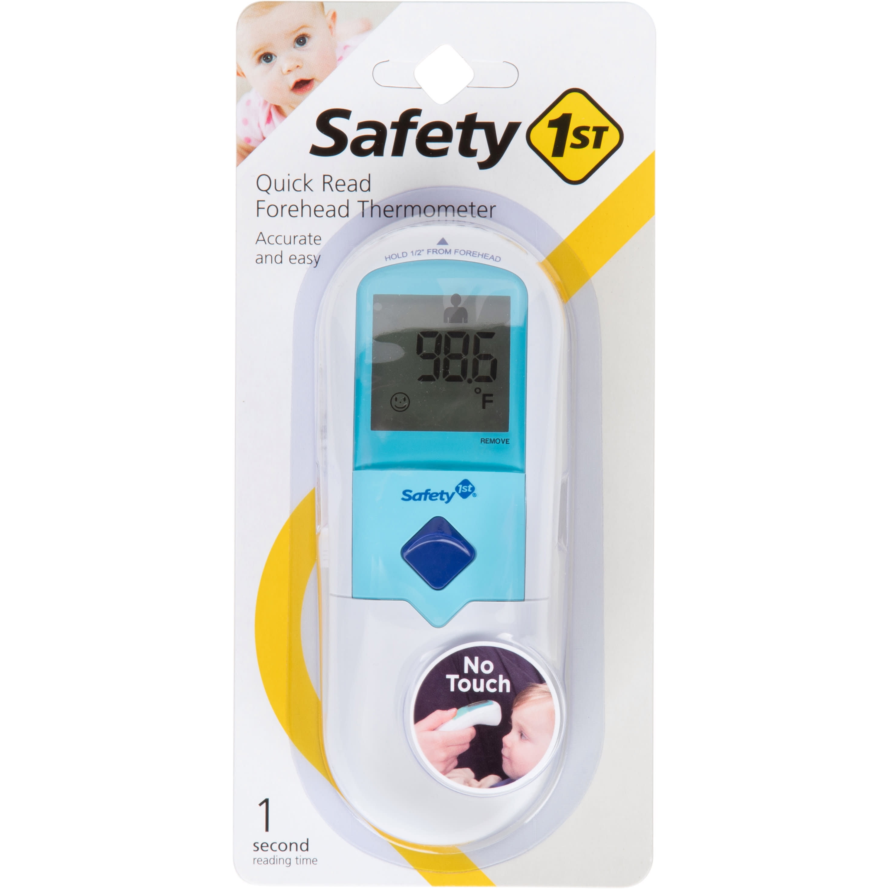 NuvoMed Audible Non-Contact Infrared Thermometer White TDT-6/0924 - Best Buy