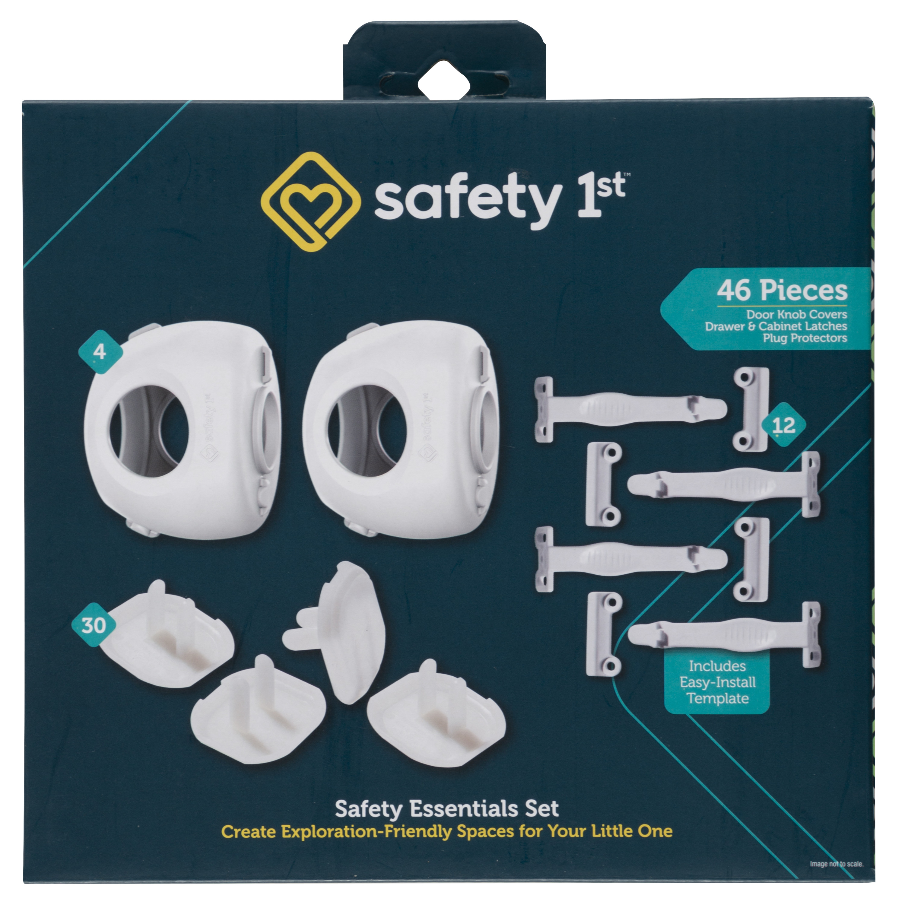 Safety 1st Plug Protectors (24pk), White