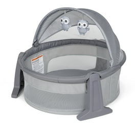 Infantino Sweet Time Dreams Fold Go Bassinet Babies 0 5 Months Gray Koala Walmart