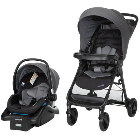 Safety 1ˢᵗ Smooth Ride Travel System Stroller and Infant Car Seat, Monument
