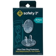 Safety 1ˢᵗ Ultra Clear Plug Protectors (20pk), Clear