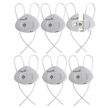 Safety 1st 6 Pack Side by Side Cabinet Lock