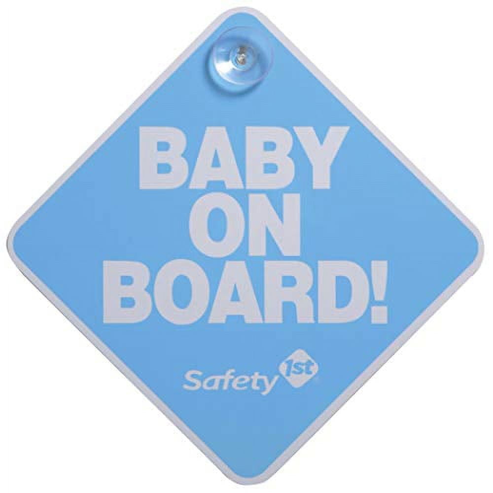 Safety 1st Baby On .. Board Sign, Blue
