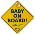 thumbnail interactive-video image 1 of Safety 1st Baby On Board Sign, Yellow, Infant, Unisex, 1 of 7