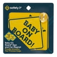 thumbnail interactive-video image 1 of Safety 1st Baby on Board Automotive Sign and Magnet, Yellow, 1 of 8