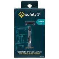 Safety 1st Cabinet & Drawer Latches (14pk), Decor, Toddler