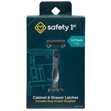 Safety 1st Cabinet & Drawer Latches (14pk), Decor, Toddler