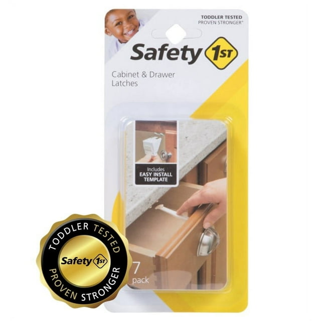 Safety 1st and Drawer Latches, 7Count