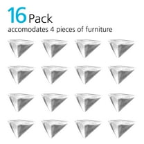 Safety 1st Clearly Soft Corner Guards 16pk, Clear, Toddler