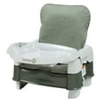thumbnail interactive-video image 1 of Safety 1st Deluxe 5-in-1 Sit, Snack & Go Convertible Booster Seat, Olive, Toddler, 1 of 11