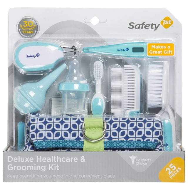 Safety 1st Deluxe Healthcare & Grooming Kit, Artic Blue