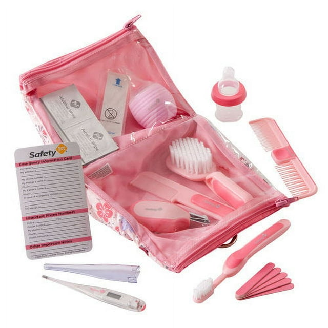 Safety 1st Deluxe Healthcare and Grooming Kit, Pink