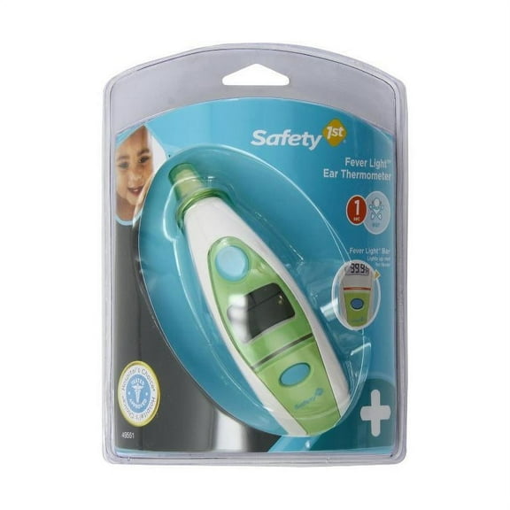 Safety 1st Ear Digital Thermometer with Fever Light 1-Second