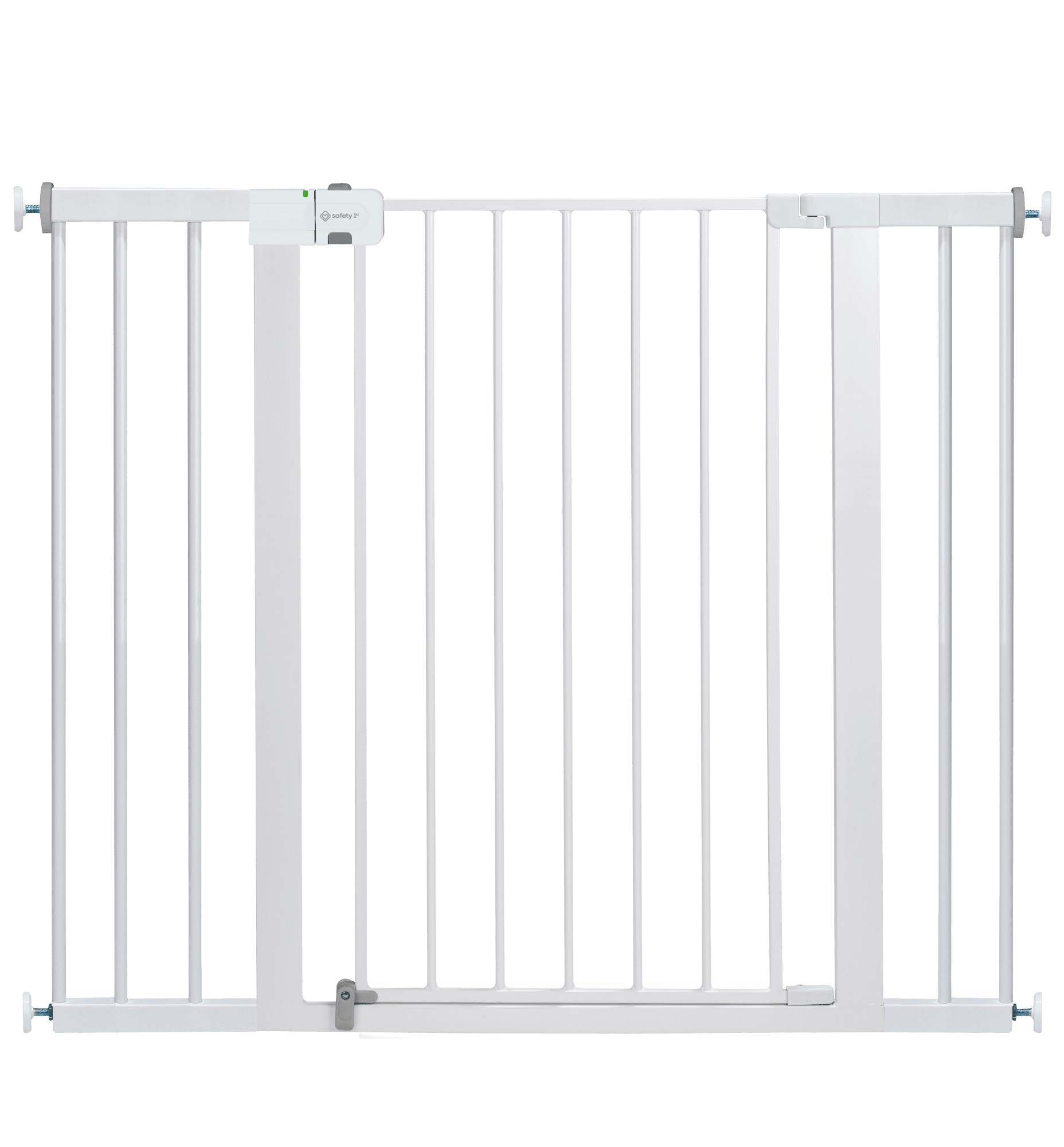 White Extra Tall & Wide Pressure Mounted Baby Gate