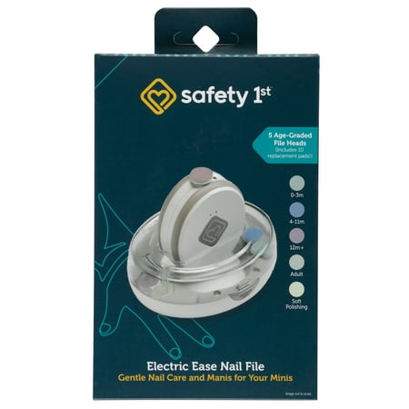 Safety 1st Electric Ease Nail File, Grey