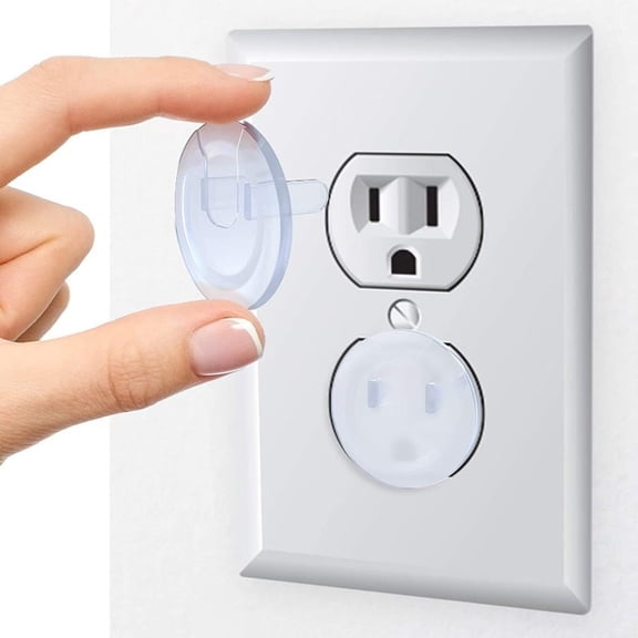Safety 1st Electrical Outlet Baby Proof Covers, Secure Outlet Plugs, Baby Proofing, 20 Count