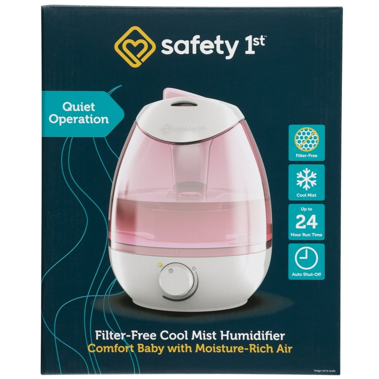 Safety 1st Filter Free Cool Mist Humidifier Pink