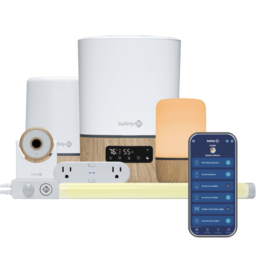 Safety 1st Full Connected Suite Bundle, Natural with White,