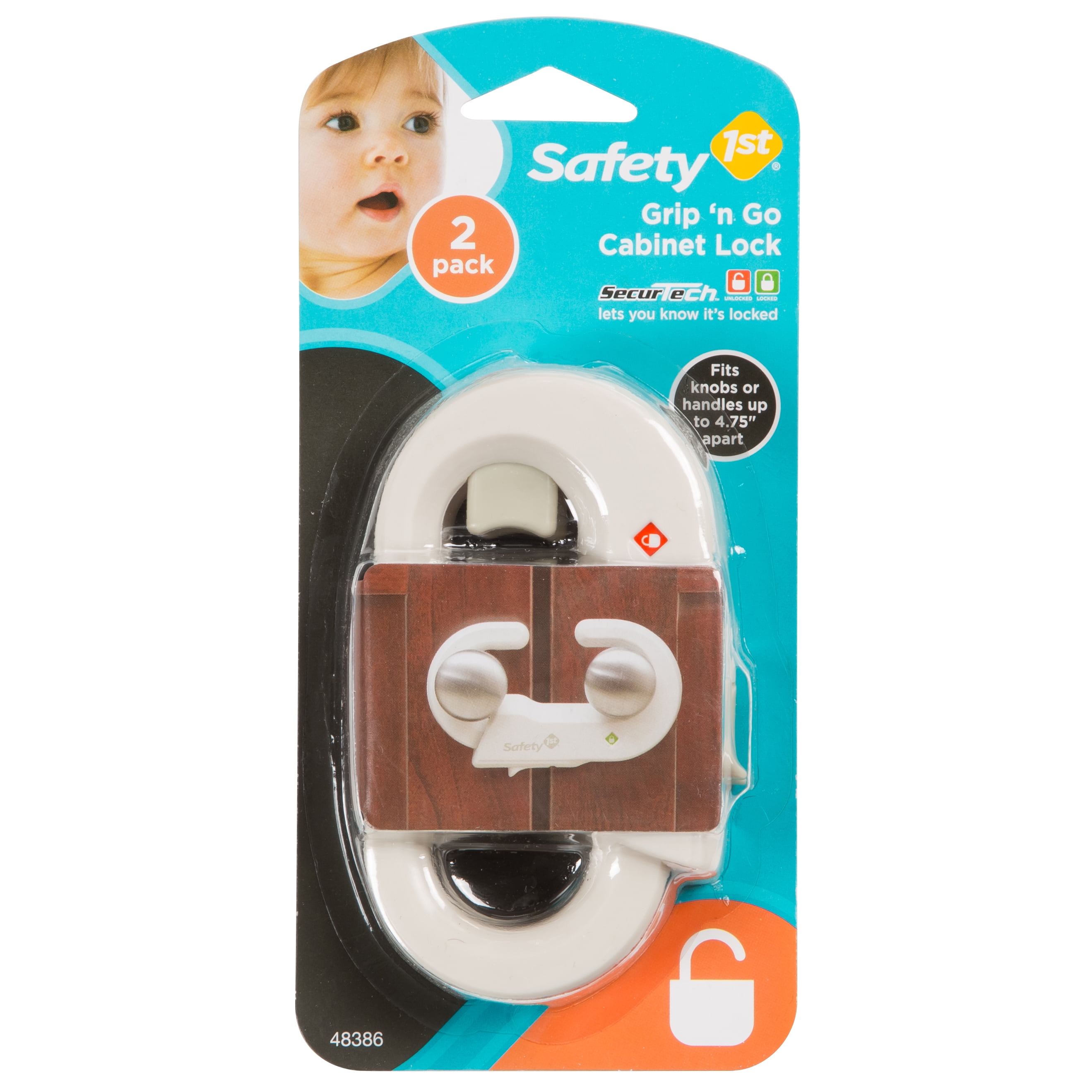 Safety 1st Grip 'n Go Lock 2pk